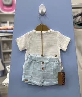 Caramell. Комплект муслиновый рубашка+шорты, MAVI, серия Soft Boy