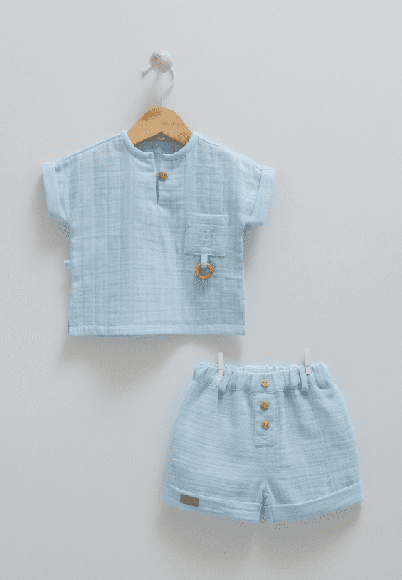 Caramell. Комплект муслиновый рубашка+шорты, MAVI, серия Mini Cotton
