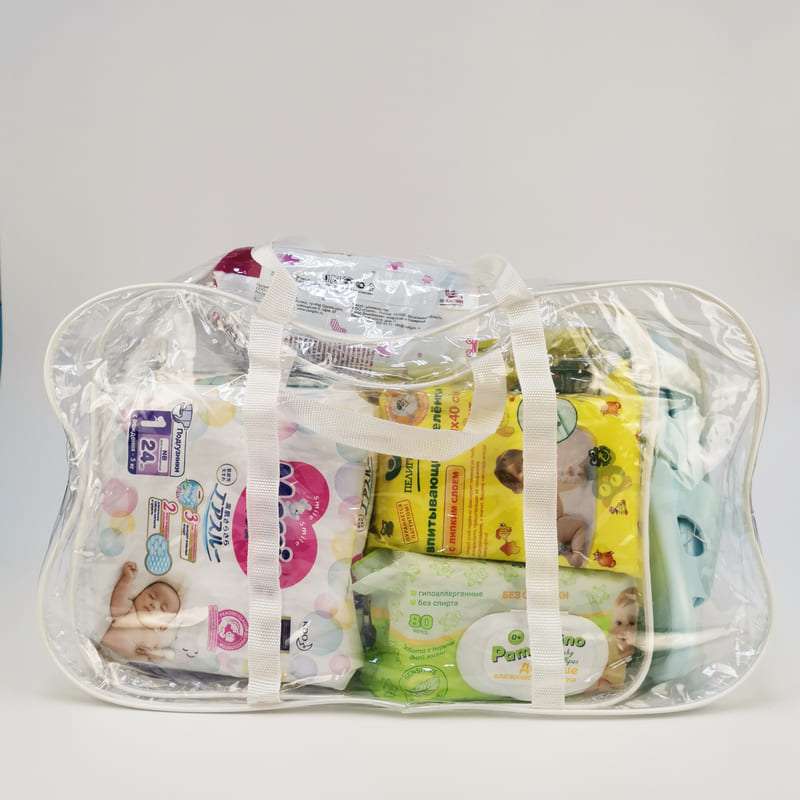 Готовая сумка в роддом для мамы и малыша КОМФОРТ