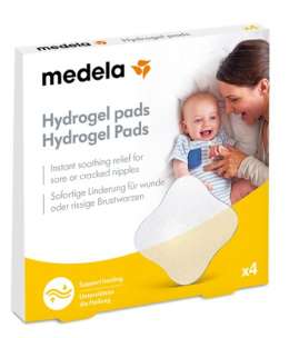 Medela. Освежающие и успокаивающие гидрогелевые подушечки для груди, 4 шт.