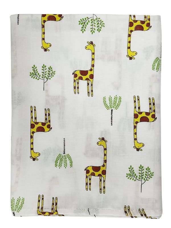 Муслиновая пеленка Жирафики 130х100 см, 1 шт.