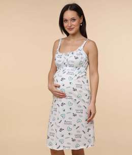 ФЭСТ, Hunny Mammy. Комплект для беременных и кормящих 1-НМК 10520, светло-зеленый/серый